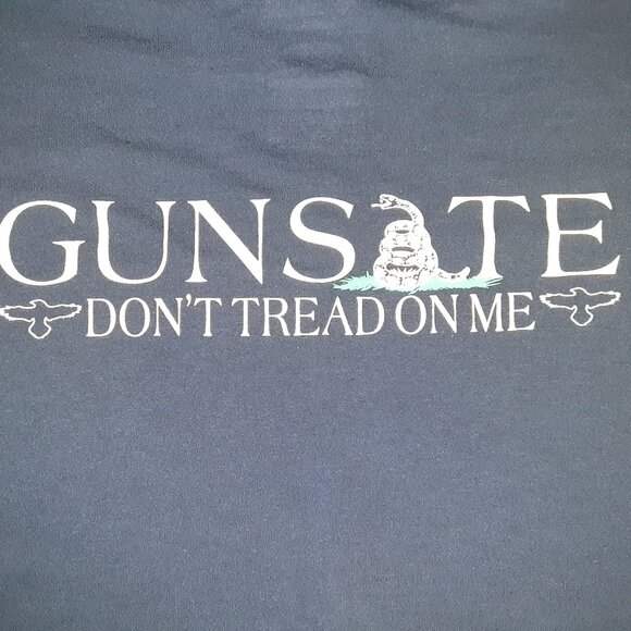 Gunsite Long Sleeve NWOT * Don't Tread On Me * 2014 Graphic on Sleeve: GAS - Picture 6 of 7